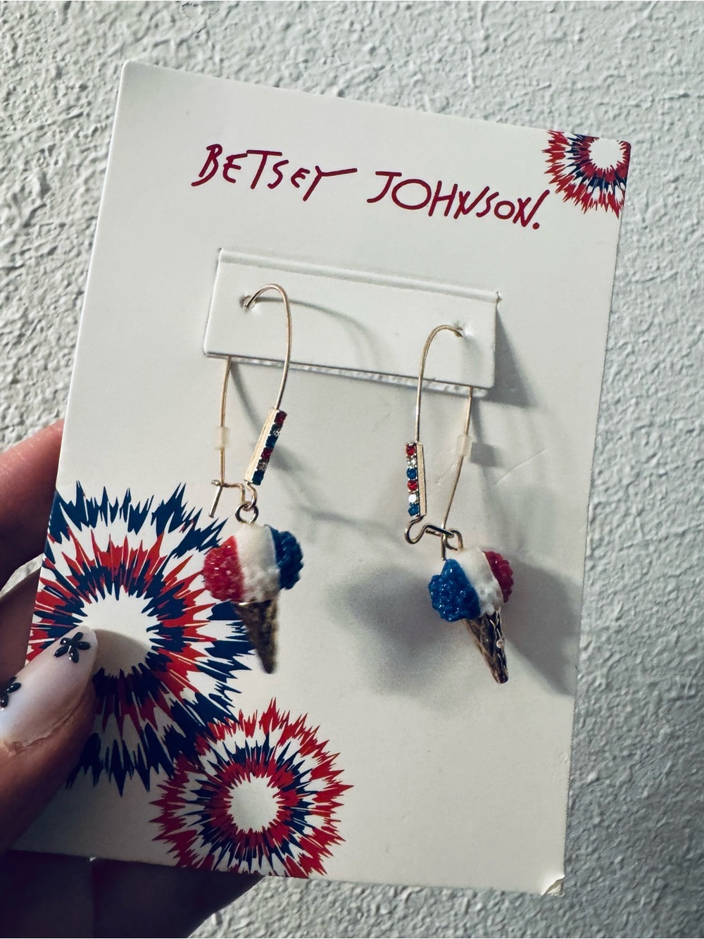Betsey Johnson Gold-Tone Mini Hoop Earrings